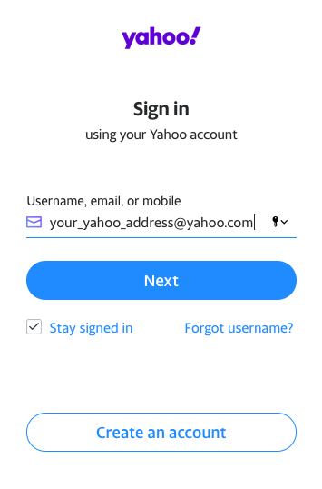 i cant add my yahoo mail to mailbird identities